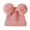 Light Pink, variant on NOEGOEU Baby Beanie Warm Toddler Knit Winter Hats for Kids Twist Boys Girls Newborn Hats 0-12M (Khaki,0-12 Months)