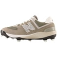 thumbnail image 4 of New Balance Men's Fresh Foam 574 Low Molded Baseball Cleat Grey Medium 16, 4 of 7