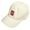 White-A, variant on S Letter Baseball Cap Dad Hat Polo Cap Adjustable Unisex Cotton One Size L White