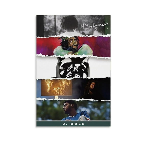J. Cole, Album Cover, Room Aesthetic, Canvas, Bedroom