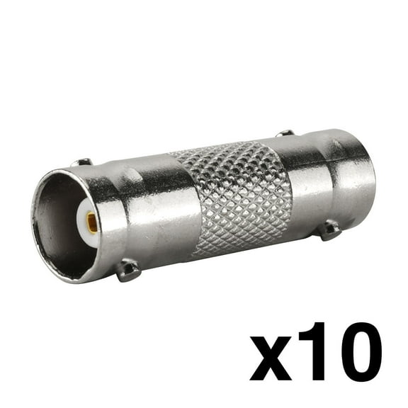 Construct Pro BNC Female to BNC Female Adaptors (10 Pack)