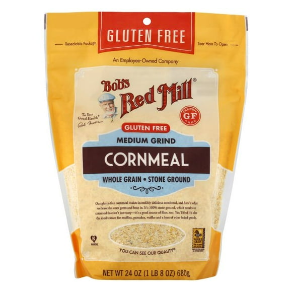 Bob's Red Mill Gluten Free Cornmeal, 24-ounce (Pack of 4)