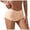 Khaki, variant on Ladies Elegant Full Lace Boyshort Brief, Scalloped Wave Trim Stretch Lace Panties, Moderate Coverage Intimate Underwear for Home Work Dating Outfits