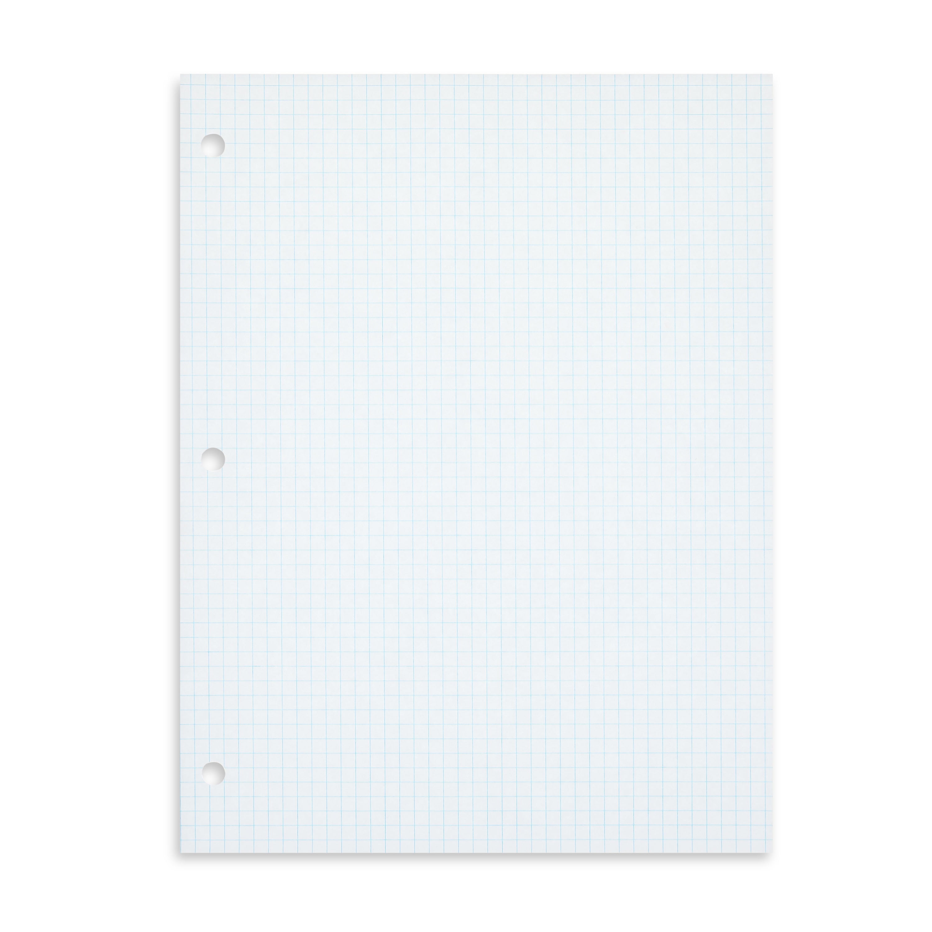 (6 pack) Pen+Gear Quad Filler Paper, Graph Ruled 5x5, 80 Sheets, 8" x 10.5"