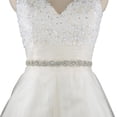 thumbnail image 1 of Cinturón de cintura de cristal Cinturón nupcial Apliques Faja Vestido de mujer Accesorios, Beige Colcomx Cinturón de novia, 1 of 8