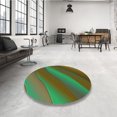 thumbnail image 3 of Ahgly Company Indoor Rectangle Patterned Green Pepper Green Area Rugs, 2' x 4', 3 of 6