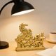 thumbnail image 4 of Estatua de caballo, escultura de mesa, decoración del hogar, regalos, esculturas de caballos modernas, adornos para dormitorio, oficina, escritorio,, 4 of 8