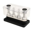 thumbnail image 1 of 4   Distribution Block 3/8inch M10 Studs Battery Bus Bar with Cover for Cars Boats RVs, 1 of 7
