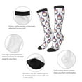 thumbnail image 3 of Daiia Sports Socks Golf balls Printed Novelty Crew Socks for Men Women Knee High Socks Cotton Socks Soft & Breathable Support Unisex Socks, 3 of 6