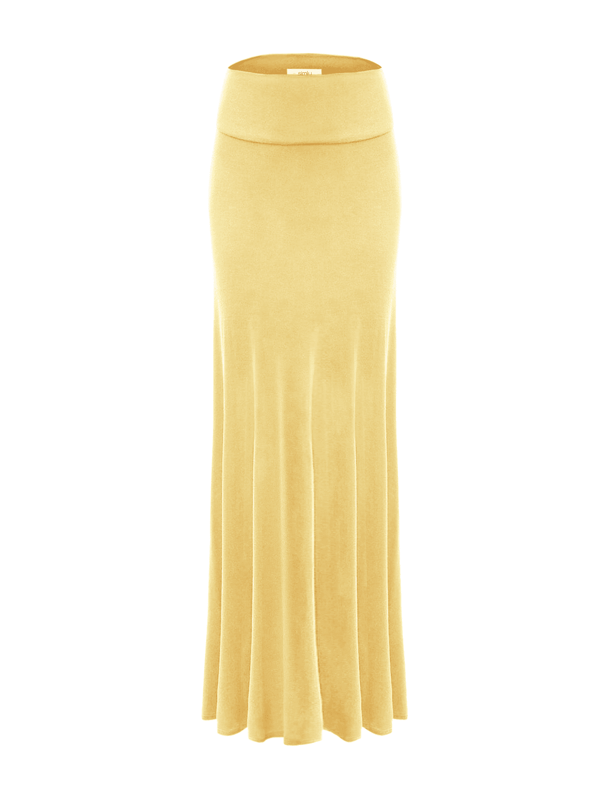 781761241566 Upc Plus Size High Waisted Maxi Skirt Long
