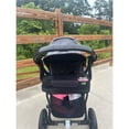 thumbnail image 2 of Baby Jogger Parent Console & Insulated Cup Holder for City Mini GT3, City Mini GT2, City Tour 2 & More Strollers, Black, 2 of 4