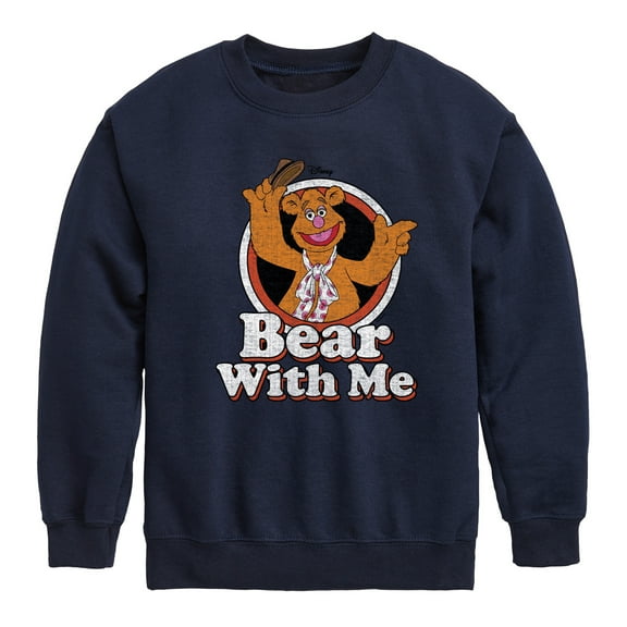 Muppets - Bear With Me - Toddler And Youth Crewneck Fleece Sweatshirt