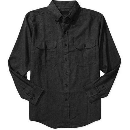 Faded Glory - Men's Flannel Button-Down Shirt