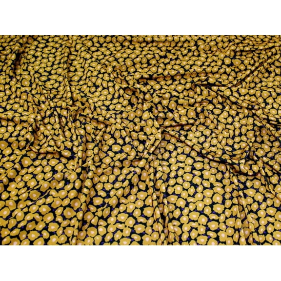 John Kaldor Portia ITY Silky Stretch Knit Fabric Mustard - per yard