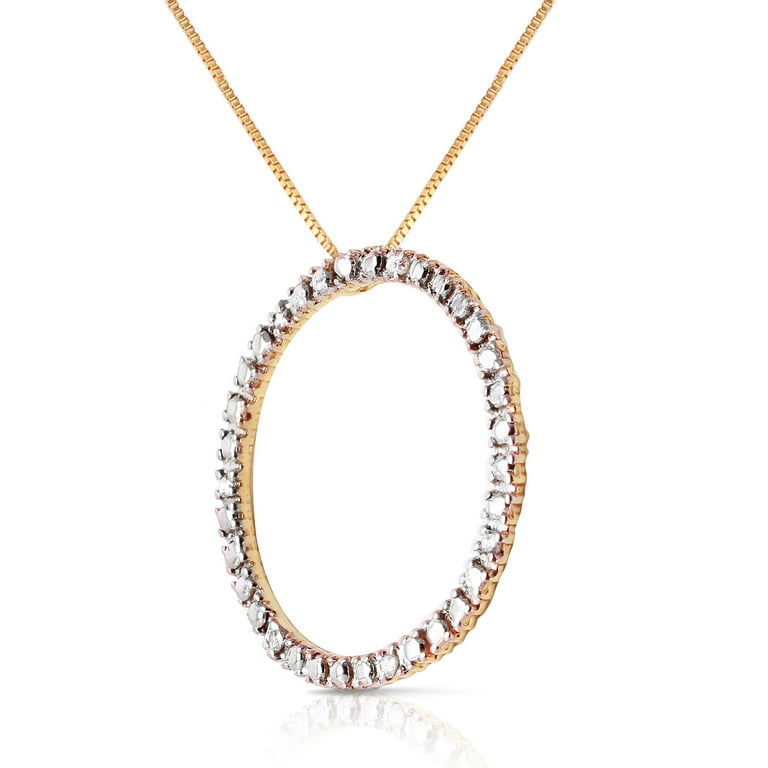 18K Gold Diamond Love Gold Circle Necklace Set For Teen Girls From  Premiumjewelrystore, $22.43