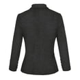 thumbnail image 4 of Womens casual Work Office Blazer Jacket JK1131 charcoal Large, 4 of 4
