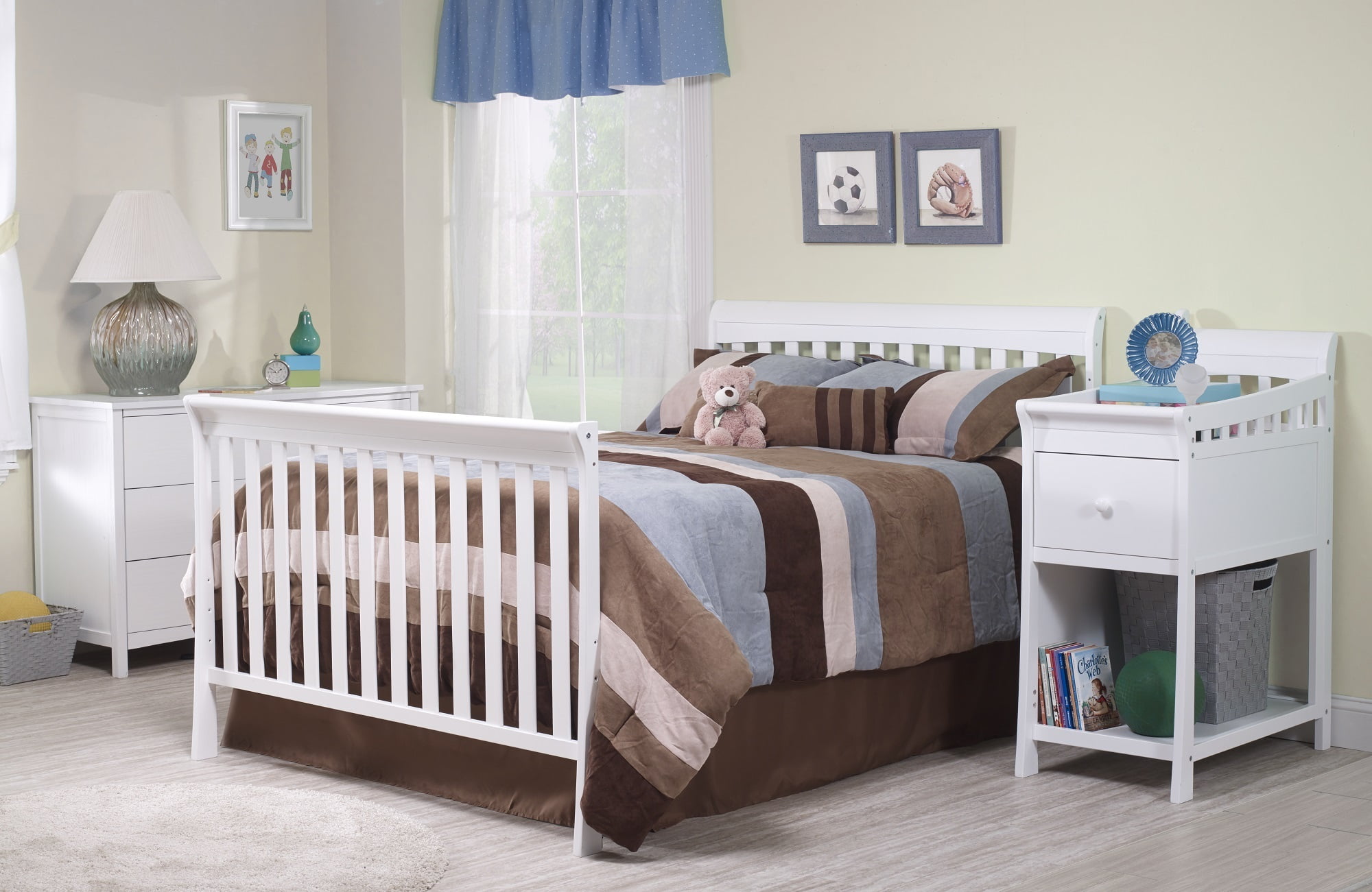 c&t by sorelle paris crib and changer
