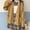 Yellow, variant on Womens Japanese Cute Knitted Cardigan Sweater Long Sleeve Button Down School Jacket Braid Front Cardigan Animal Print Kimono Long Cardigans for Women Knit Open Knit Tops for Women Long Wrap Winter