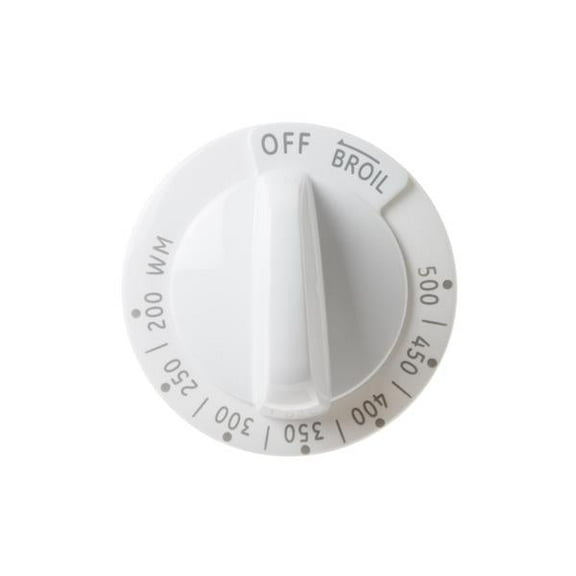 GE APPLIANCE WB03K10230 RANGE THERMOSTAT KNOB - WHITE - GENUINE OEM PART