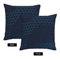 thumbnail image 4 of Multi-Size Linen Sofa Pillow Cover Invisible Zipper Open And Close Strong Use For Sofa Chair Garden Sofa Car Snake Skin Print Style Doderblue_2 18"X18", 4 of 8