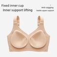 thumbnail image 2 of Ropa interior fina y sin costuras para mujer, talla grande, pecho grande, pecho pequeño, contracción, antiflacidez, sujetador grande, cómodo e inclusivo, 2 of 3