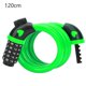 thumbnail image 4 of Bloqueo De Bicicleta De 5 Dígitos, Código De Combinación Reiniciable Autoenrollable, Cable De Bloqueo De Seguridad De Bicicleta Para Montar Al Aire Libre Moyic OD009015-00, 4 of 7