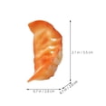 thumbnail image 3 of 4pcs Artificial Dumpling Model Photography Prop Restaurant Prop Realistic Fake Dumplings, 3 of 7