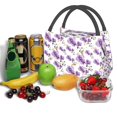 thumbnail image 3 of Balery Orchids Flowers Bolsa de Aislamiento Portátil – Bolsa de Almuerzo con Forro de Aluminio Mejorado, Funda Impermeable y Fácil de Limpiar para Picnic y Caja de Almuerzo, 3 of 6