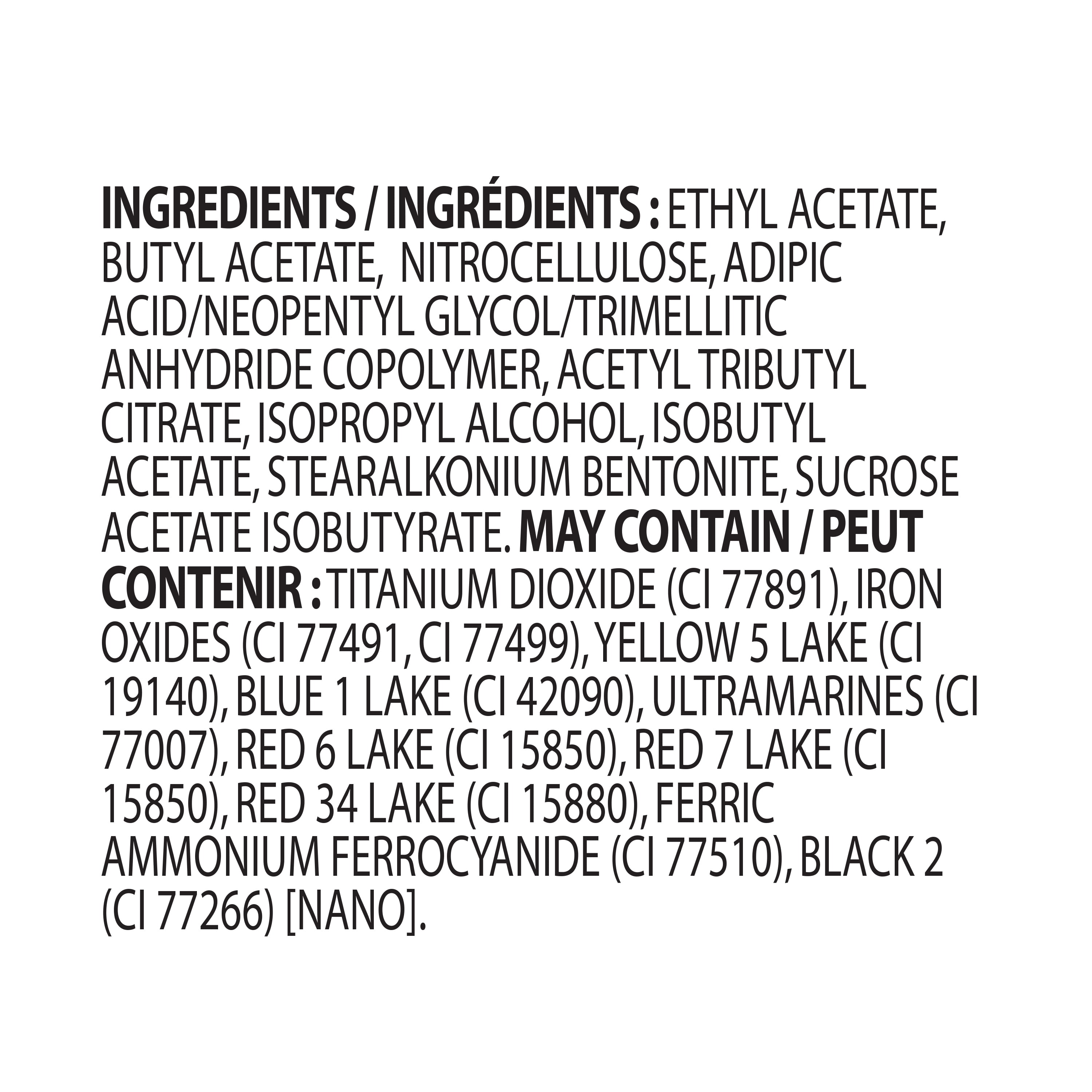 (3 pack) L.A. Colors Gel-like Nail Polish, Lingerie, 0.44 fl oz