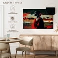 thumbnail image 5 of Elephant Stock Ethnic African In Red Wall Art - Horizontal Canvas Wall Art - Living Room Wall Decor - People Canvas - Black And Orange Decor - 12" x 8", 5 of 8