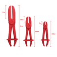 thumbnail image 4 of Line Clamp, Hose Line Clamp, Nylon Red Line Clamp , For Brakes For Hose Lines, 4 of 8