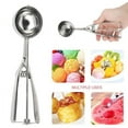 thumbnail image 5 of FZFLZDH Stainless Steel Ice Cream Scoop, Cookie Scoop Set with Trigger, 6CM, 5 of 8