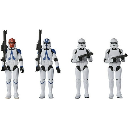 Phase II Clone Troopers Star Wars Vintage Collection Action Figure 4-Pack