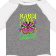 thumbnail image 4 of Inktastic Mardi Gras for Girls Girls Long Sleeve Baby Bodysuit, 4 of 5