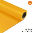 thumbnail image 3 of (2 pack) HTVRONT 12" x 5ft Heat Transfer Vinyl Yellow HTV Rolls for T-Shirts, Clothing and Textiles, Easy Transfers, 3 of 11