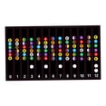 thumbnail image 2 of MERIGLARE Learn Guitar Fingerboard Note Scale Sticker for Electric Guitar Black, 2 of 9