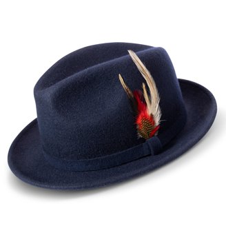Made in the USA - Classics Wool Felt Top Hat - L - Black  display picture 3