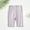 Purple, variant on Children's Mosquito Repellent Pants Summer Thin Breathable and Cool Girl Ribbed Knit Stretchy Seamless Workout Shorts Slimming Soft Athletic Shorts