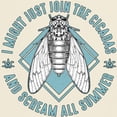 thumbnail image 3 of CafePress - Cicadas I Might Just Join The Cicadas Entomologist Men's Value T Shirt - Light T-Shirt - CP, 3 of 4
