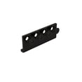 thumbnail image 2 of Matte Black Sliding Flat Rail Track Connector Barn Door Hardware, 2 of 2