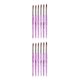 thumbnail image 2 of Guardurnaity 6 Pieces Nail Brush Set Flexible Nib Plastic DIY Elegant Painting Tools Bright Gentle Thin Gel Appearance Pen Type2 NO2, 2 of 6