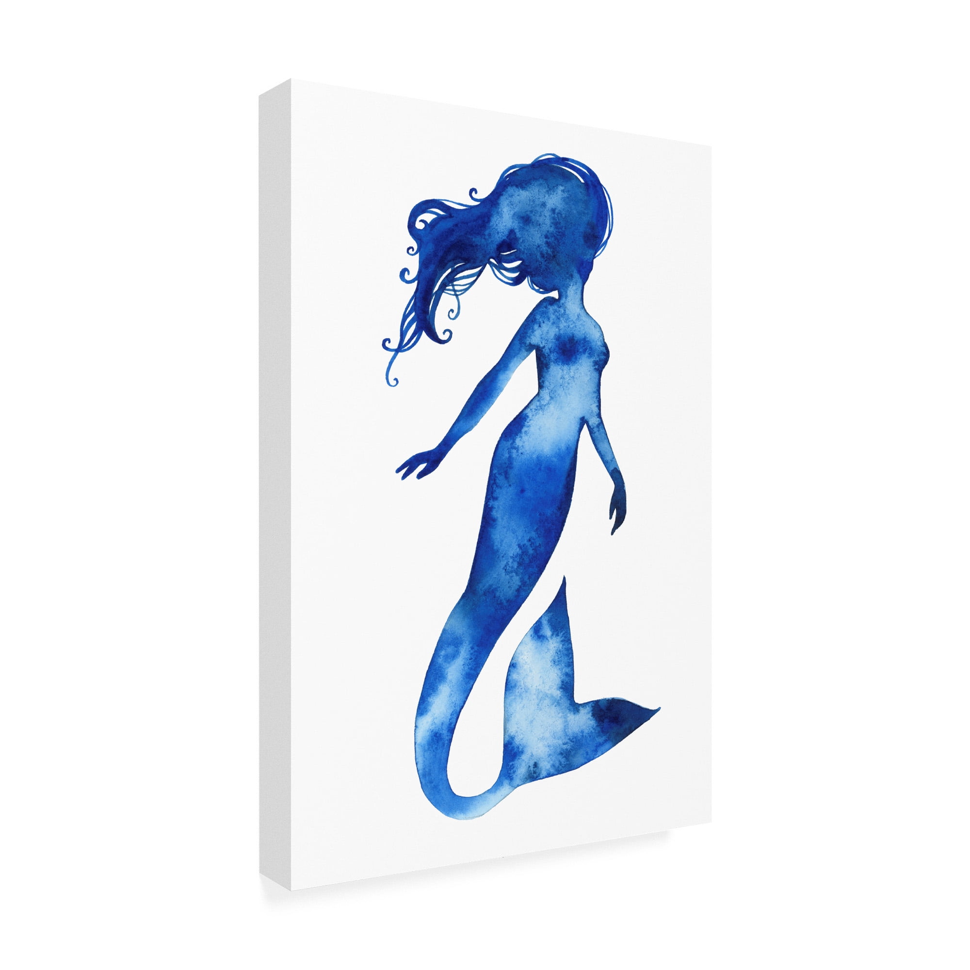 Trademark Fine Art 'Blue Sirena II' Canvas Art by Grace Popp