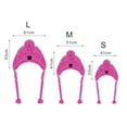 thumbnail image 5 of Walbest Dog Hat for Small Medium Dogs Pets Winter Warm Knitted Hat with Ear Holes, 5 of 7