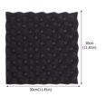 thumbnail image 2 of LABSERRON 6 PCS Sound Proof Panel Black Cotton Reduce Reverberation in, 2 of 8