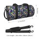 thumbnail image 2 of Easygdp Purple-Gold Triangles Bolsa de Viaje, Bolsa de Mano, Bolsa de Gimnasio, Bolsa de Equipaje para Viaje, 2 of 6