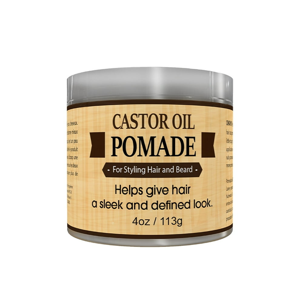 Okay MEN Castor Oil Beard and Hair Pomade For Styling Hair And Beard