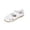 White, variant on KEGIRLOM Women's Fashion Casual Spring And Summer Style Solid Color Versatile Wedge Heels Beach Sandals Black 6.5