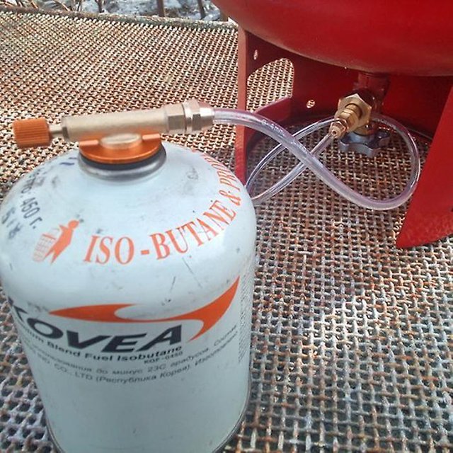 Estufa de gas para acampar al aire libre Adaptador de recarga de propano Adaptador de tanque Cilindro de gas Carga de llenado Recipiente de gasolina Quemador Accesorios Banban