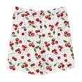 thumbnail image 4 of Odeerbi 5-14 Años Niños Niñas Verano Pantalones Cortos Estampados Florales Entrenamiento Atlético Pantalones Cortos Deportivos Transpirables, 4 of 5