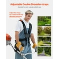 thumbnail image 7 of CAFORKP Powerful 42.7CC Gas-Powered Weed Eater, Cordless Grass Trimmer and Lawn Edger with 3T Blade & Shoulder Strap for Quick Grass and Weed Cleaning, 7 of 7